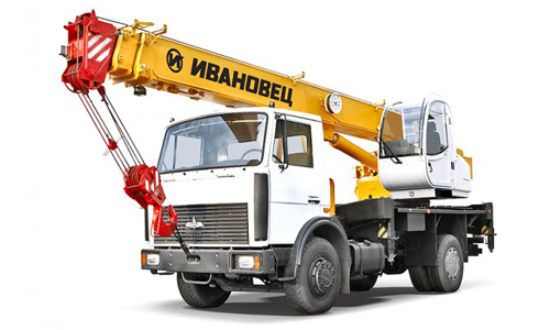 Автокран Ивановец КС-35715 16т на шасси МАЗ-5337А2 (4х2)