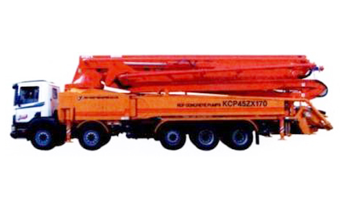 Автобетононасос KCP45ZX170