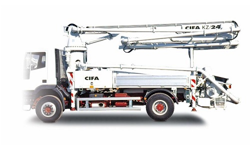 Автобетононасос CIFA KZR24