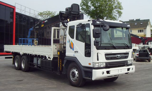 DAEWOO NOVUS (15т) с КМУ  HIAB 190T