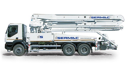 Автобетононасос Sermac 4R37