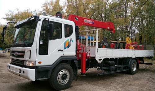 DAEWOO NOVUS (7т) с КМУ Horyong HRS156