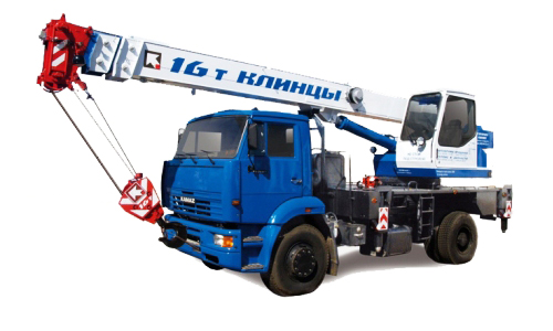 Автокран Клинцы КС-35719-8А на шасси КАМАЗ-53605 (4х2)
