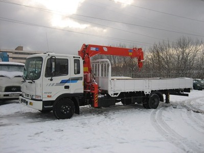 HYUNDAI HD-120 с КМУ Kanglim KS735