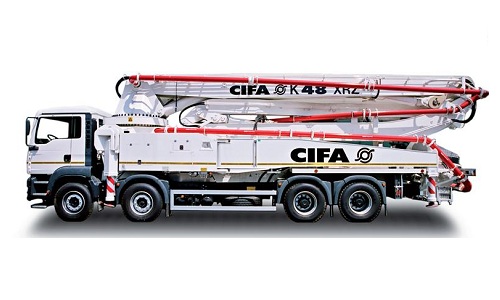 Автобетононасос CIFA K48XRZ