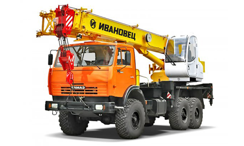 Автокран Ивановец 16т КС-35714К-2 на шасси КАМАЗ-43118 (6х6)