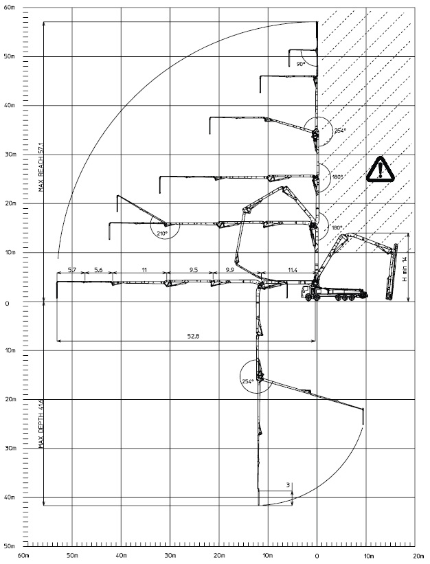 Автобетононасос CIFA K58L XRZ