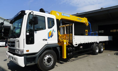 DAEWOO NOVUS (15т) с КМУ Soosan SCS 746L