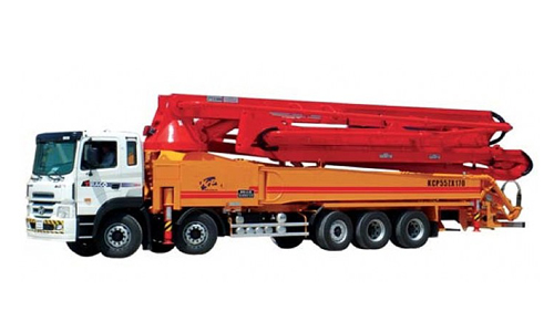 Автобетононасос KCP55ZX170