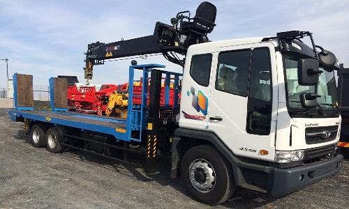 DAEWOO NOVUS (8,5т) c КМУ HIAB 160Т