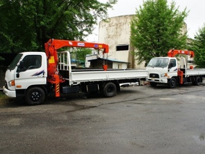 HYUNDAI HD-78 с КМУ Kanglim KS733