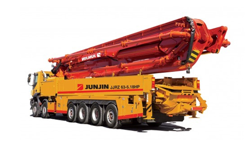 Автобетононасос JUNJIN JJRZ 63-5.18HP