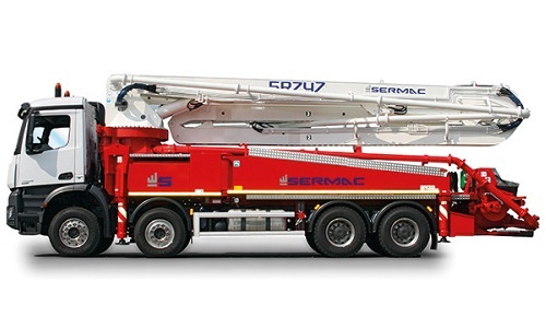 Автобетононасос Sermac 5RZ48