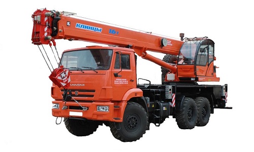 Автокран Клинцы КС-45719-7К на шасси КамАЗ-43118 (6х6)
