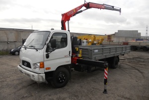 HYUNDAI HD-78 (4х2) с КМУ 2,8 тонн
