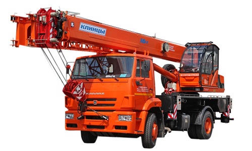 Автокран Клинцы КС-45719-8К на шасси КАМАЗ-53605 (4х2)