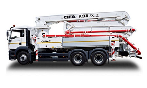 Автобетононасос CIFA K31L