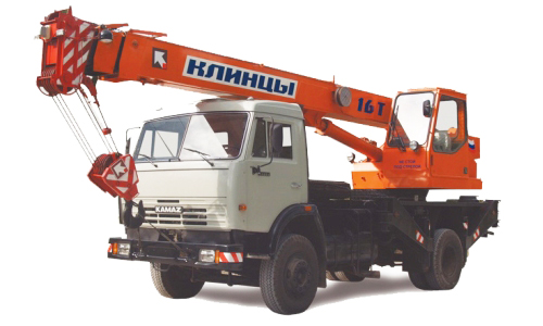 Автокран Клинцы КС-35719-1-02 на шасси КамАЗ-43253 (4х2)