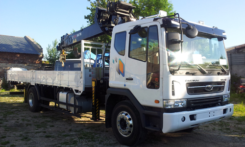 DAEWOO NOVUS (10 т) c КМУ HIAB 160Т 