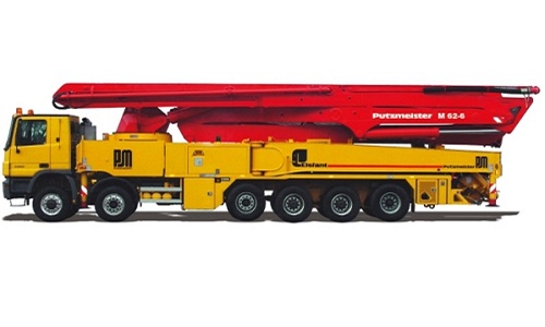 Автобетононасос Putzmeister M 62-6