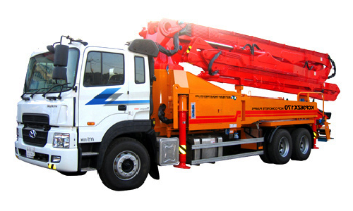 Автобетононасос  KCP37ZX5170