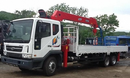 DAEWOO NOVUS (15т) с КМУ KANGLIM KS2056SM